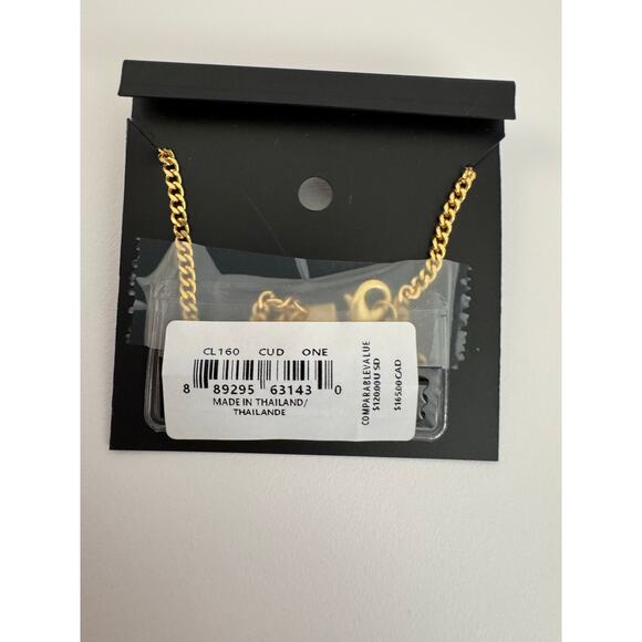 Coach Enamel Gold Chain Necklace Coach Letter
Charms NWT - Picture 8 of 10